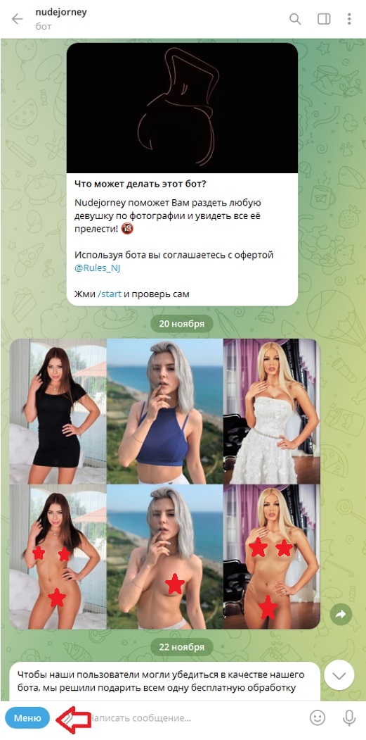 бот Nudejorney