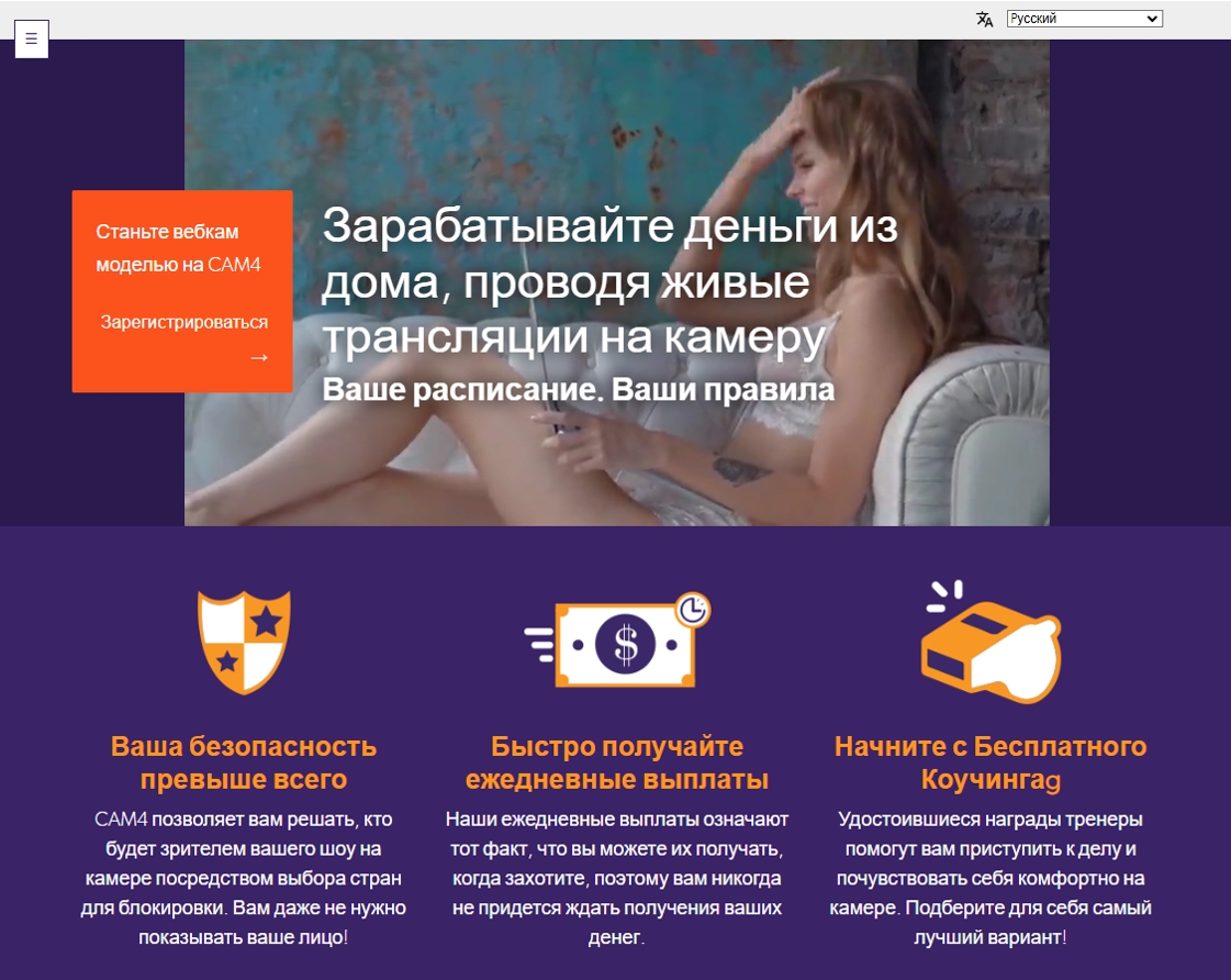 Лучшие вебкам сайты для работы моделью