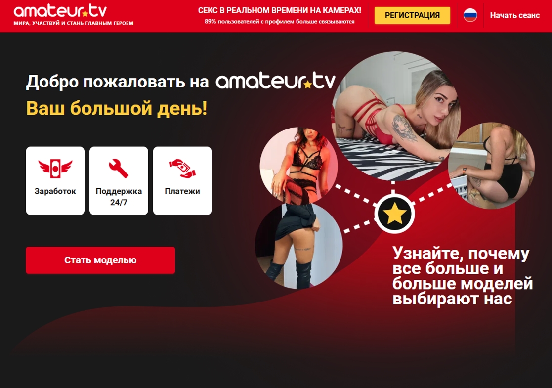 Лучшие вебкам сайты для работы моделью